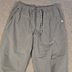 L.L. Bean Mens Large 30 Inseam Green Multisport Tech Joggers Athleisure 514097